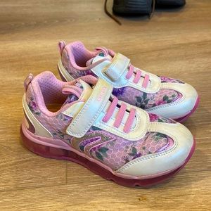 Geox light up shoes- worn 1x only